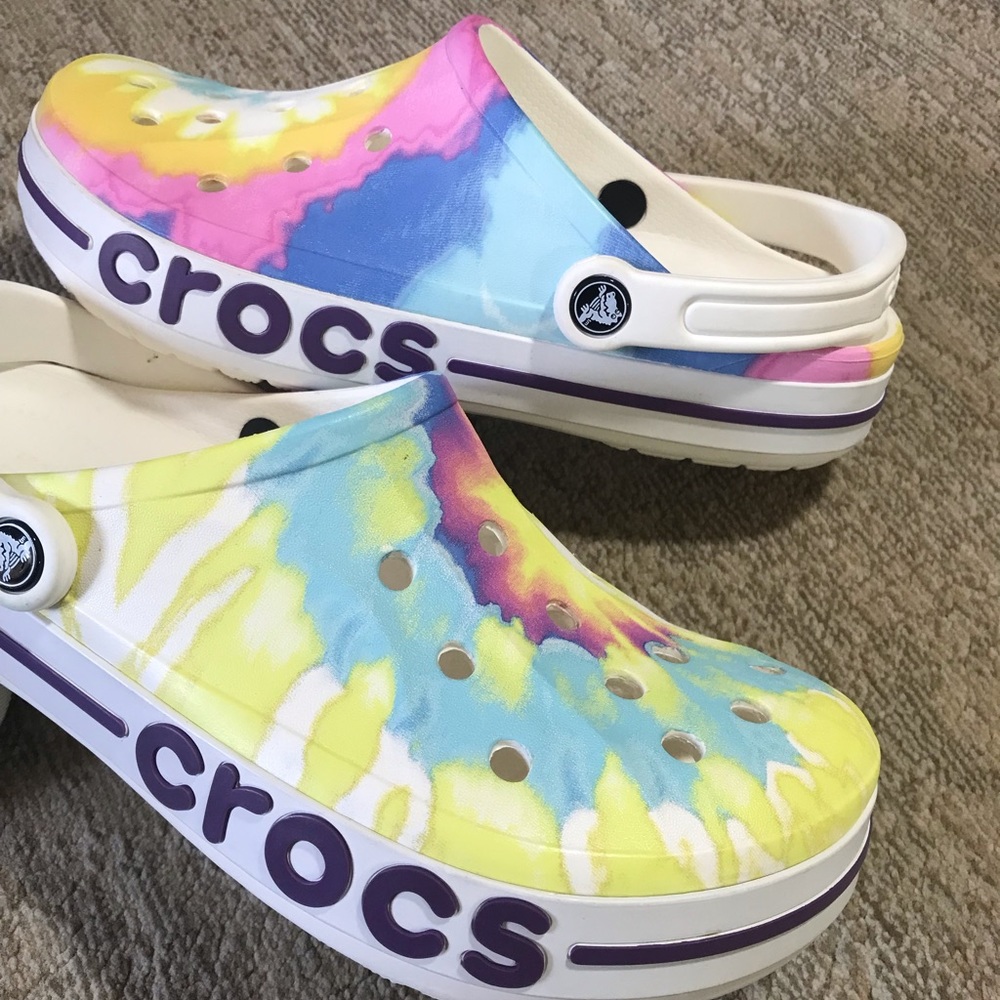 Crocs Bayaband Tie Dye Clogs